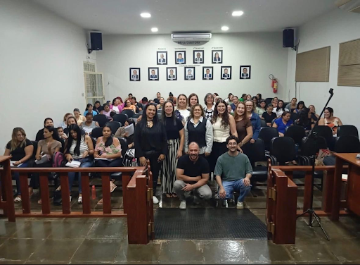 Aula Inaugural do Curso Normal Médio da Escola Estadual Antônio João Ribeiro, em Itaporã (MS)